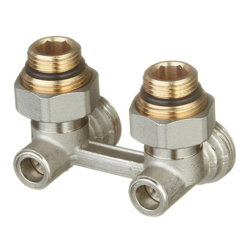 Узел нижнего подключения 1/2 х 3/4 угловой