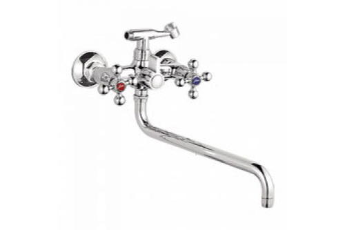 Смеситель ванна L7128S ( L2719 ) длинный излив LEDEME