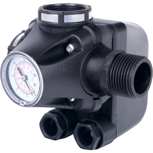 Реле давления STOUT со встроенным манометром PM5-3W, 1 - 5 бар