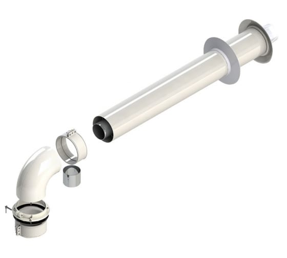 Фотография Комплект коаксиальный универсальный диаметр 60/100.