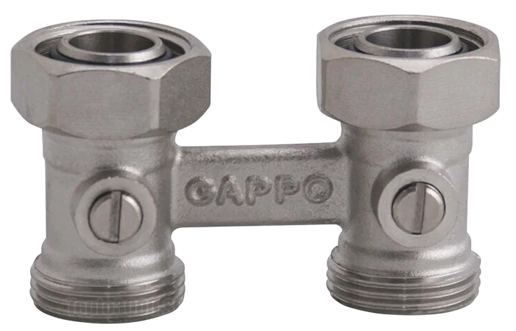 Фотография Узел нижнего подключения прямой 3/4"x3/4"EK GAPPO /50/10 шт.уп./