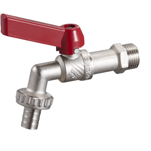 Кран шаровой НР 1/2" водоразборный ZEGOR (с съёмным штуцером) /108/27 шт.уп./