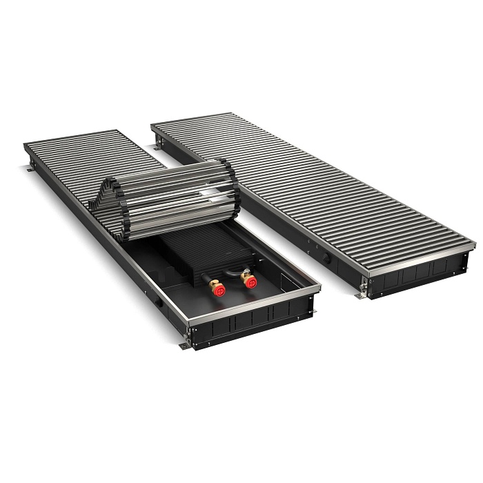 Фотография Конвектор внутрипольный Royal Thermo ATRIUM-75/300/2800-DG-U-NA