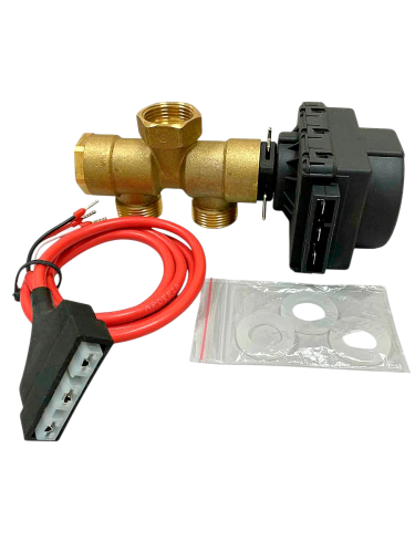 Клапан трехходовой 3/4” с электроприводом ARDERIA (комплект)