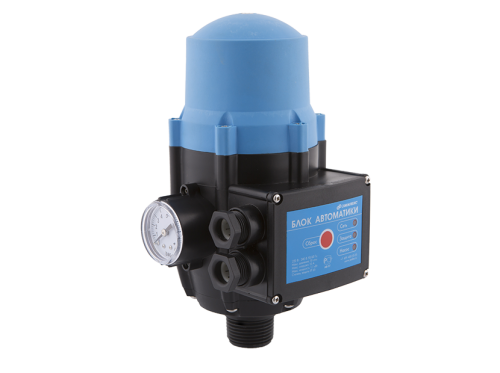 Блок автоматики насоса ДЖИЛЕКС с маномертом 1"