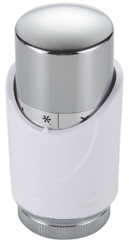 G455 Термоголовка жидкостная М30*1,5 мм 6.5-28°C GAPPO (white) /80/10 шт.уп/