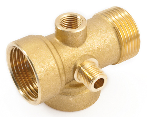 Пятиходовой соединитель 1"х1/4" Н=82 GF