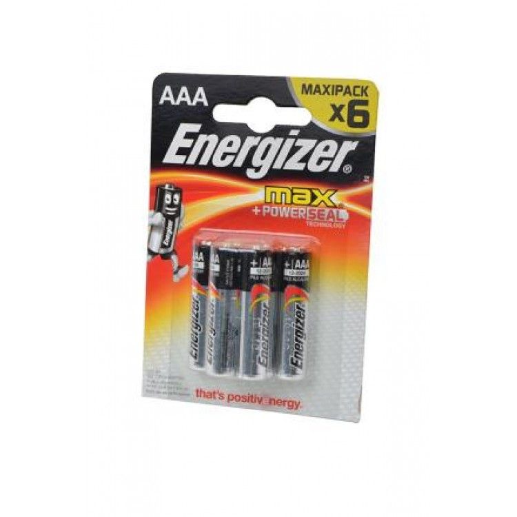 Батарейка Energizer LR03 AAA Alkaline MAX BL6 (блистер 6 шт) Батарейка Energizer LR03 AAA Alkaline MAX BL6 (блистер 6 шт)