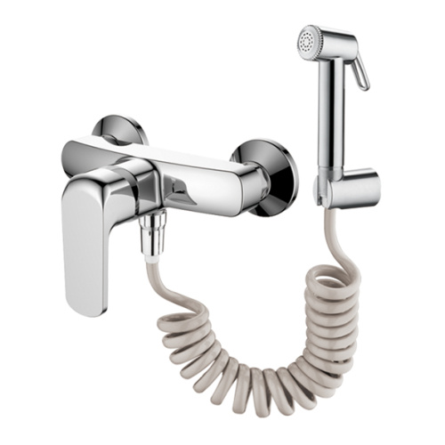 Смеситель душ L5244 настенный с гигиеническим душем LEDEME