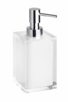 Отдельностоящий дозатор жидкого мыла белый BEMETA VISTA 120109016-104
