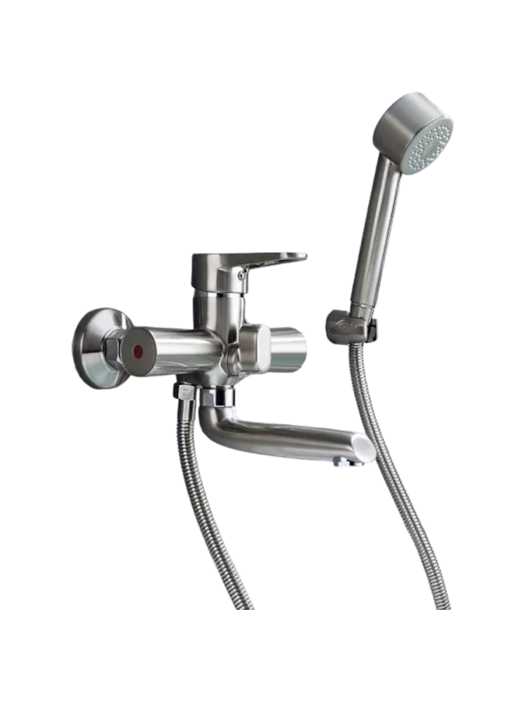 Фотография Смеситель для ванны PUD3-A045KH сатин ZEGOR