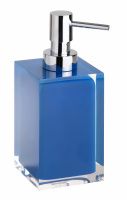 Отдельностоящий дозатор жидкого мыла, синий BEMETA VISTA 120109016-102