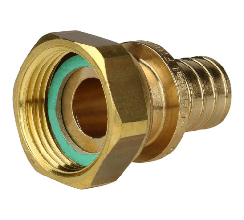 STOUT Переходник с накидной гайкой 20хG 3/4 для труб из сшитого полиэтилена