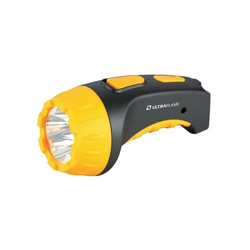 Фонарь аккум Ultraflash LED 3804 черный/жёлтый 220В Фонарь аккум Ultraflash LED 3804 черный/жёлтый 220В