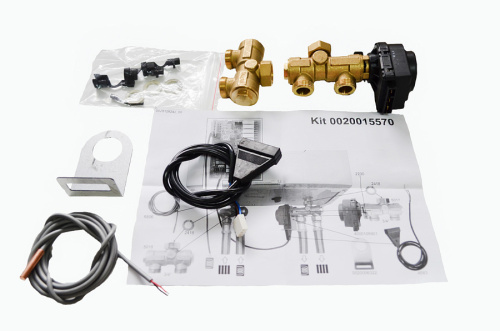 Клапан трехходовой 3/4” с электроприводом Fugas PROTHERM (комплект)