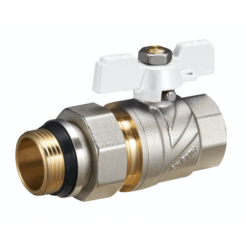 Кран шаровый с американкой ВР/НР  3/4" бабочка ZEGOR (с антипротечкой) /60/15 шт.уп./