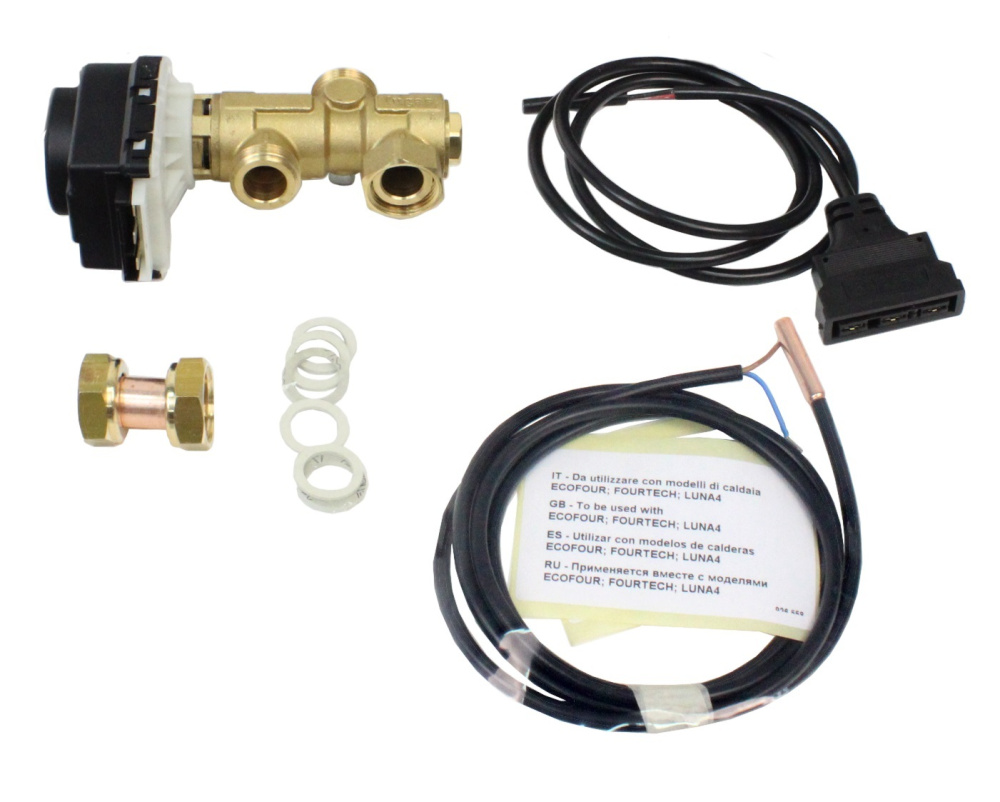 Фотография Комплект с трехходовым клапаном для присоединения бойлера к котлу  BAXI