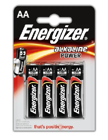 Батарейка Energizer LR06 AA Alkaline MAX BL4 RU (блистер 4 шт) Батарейка Energizer LR06 AA Alkaline MAX BL4 RU (блистер 4 шт)