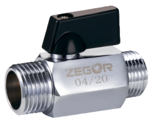 Кран шаровой Мини НР/НР 1/2" ZEGOR /200/50 шт.уп/