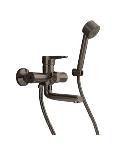 Смеситель для ванны PUD3-A045MG графит ZEGOR