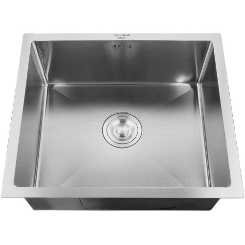 Мойка кухонная ProfLine 3,0/200 САТИН врезная прямоугольная с коландером MELANA											