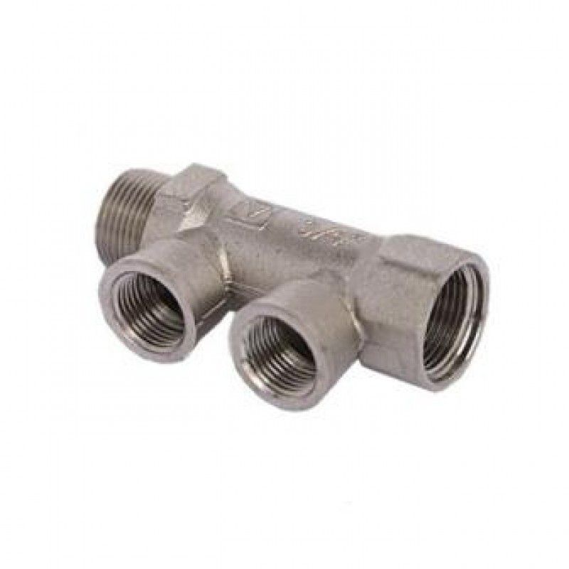 Фотография Коллектор VALTEC 1", 2 вых. х 1/2" вн. Фотография Коллектор VALTEC 1", 2 вых. х 1/2" вн.