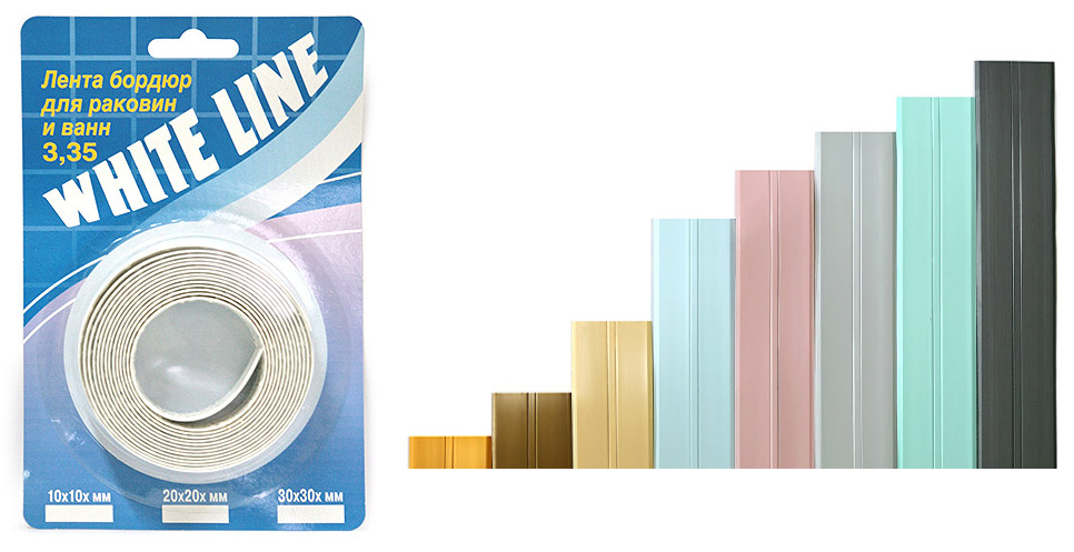 Фотография Лента бордюрная герметик30*30 3,35м