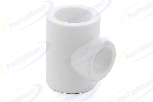 Фотография Тройник соединительный PPR 40 PN25 RTP /64/8 шт.уп/ Фотография Тройник соединительный PPR 40 PN25 RTP /64/8 шт.уп/