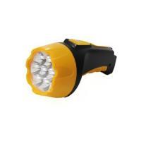 Фонарь аккум Ultraflash LED 3807  черный/жёлтый 220В