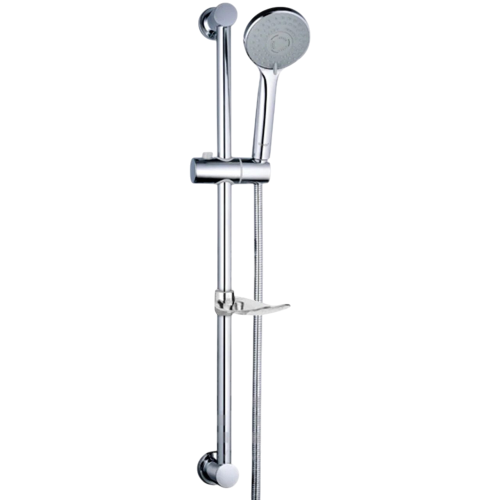 Стойка для душа WKA-1201 ZEGOR (лейка+шланг+мыльница)
