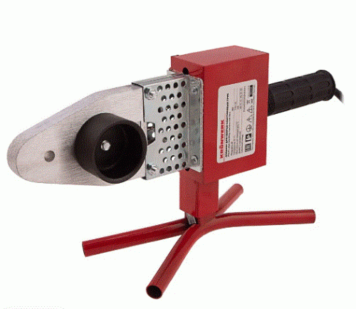 Аппарат для сварки ПП труб К W 800, 800 Вт, 300 °C, 20-25-32-40-50-63 мм, металлический кейс Kronwer