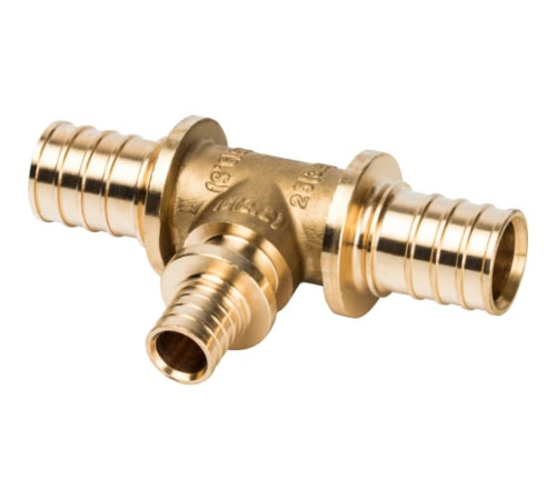 STOUT Тройник переходной 25х16х25 для труб из сшитого полиэтилена 