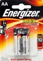 Батарейка  Energizer LR06 AA Alkaline MAX  BL2 (блистер 2 шт)