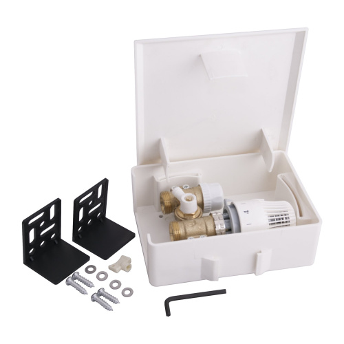 Узел терморегулирующий 3/4" для тёплого пола GAPPO (внутр. регулир.) /4/1 шт.уп/