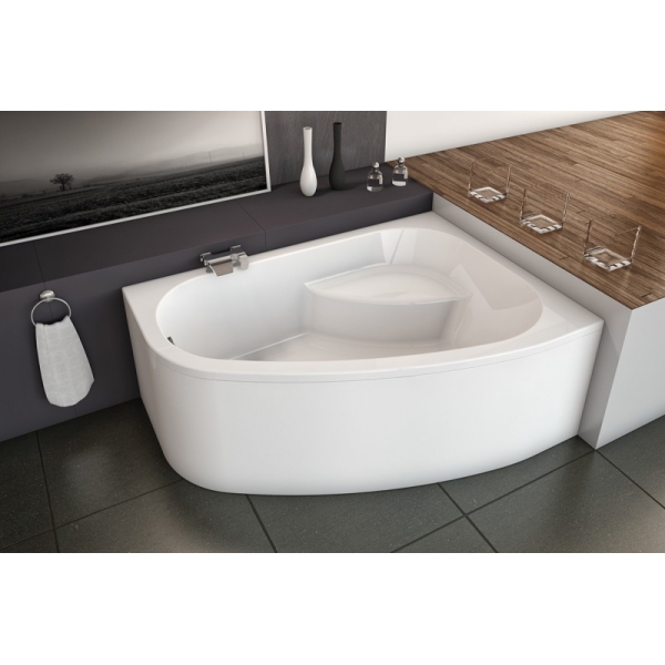 Фотография Ванна акриловая Chad S 170x120 R каркас+с/п KOLPASAN Фотография Ванна акриловая Chad S 170x120 R каркас+с/п KOLPASAN