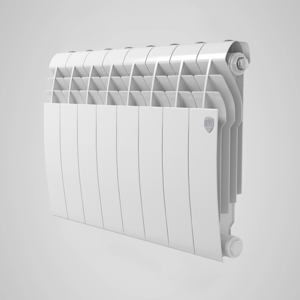 Фотография Радиатор биметаллический 350/87 мм  4 секции Biliner ROYAL THERMO