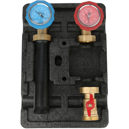 Насосная группа с прямым контуром 1" в теплоизоляции GAPPO (без насоса)