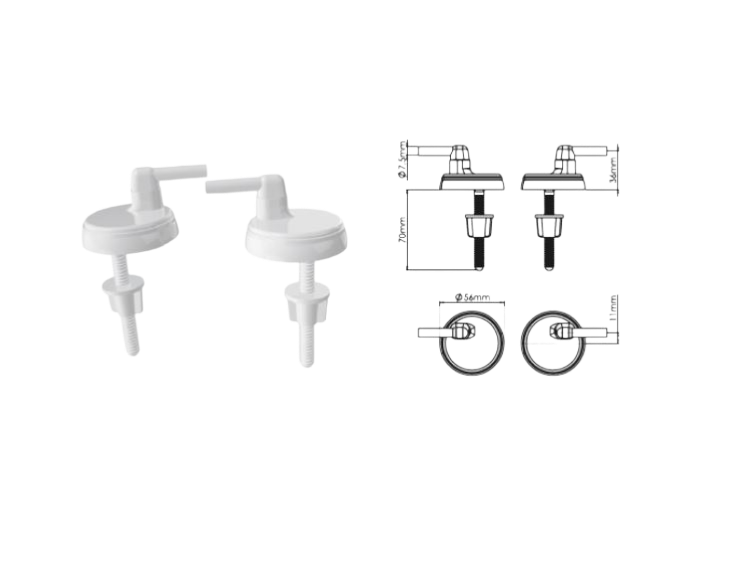 Фотография Крепление для крышки унитаза King ZEGOR