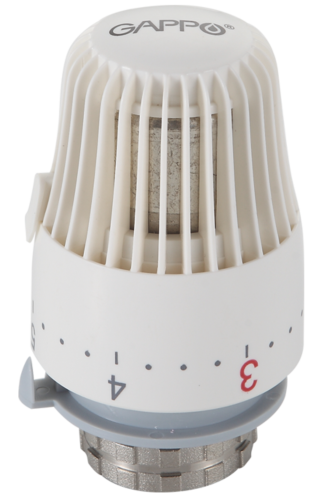 G452 Термоголовка жидкостная М30*1,5 мм 6.5-28°C GAPPO /80/10 шт.уп/
