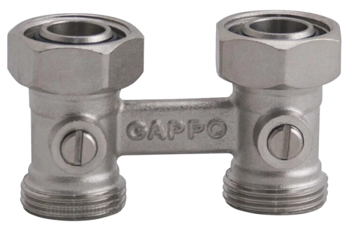 Узел нижнего подключения прямой 3/4"x3/4"EK GAPPO