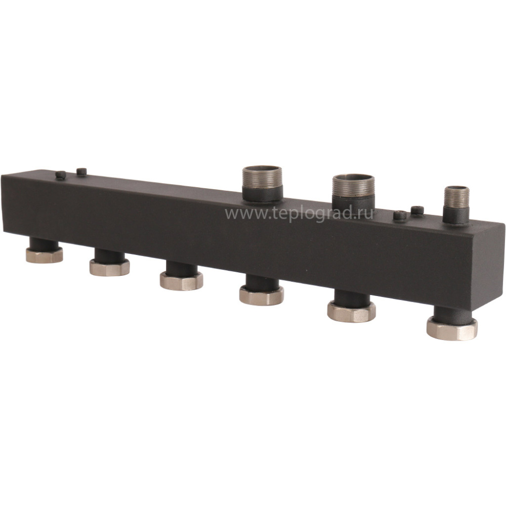 Фотография ROMMER Стальной распределительный коллектор 3 контура 1 1/2