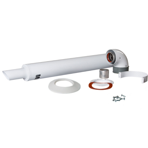 Комплект коаксиальный Ø60/100 1000 мм FAVORIT (пластиковый угол) Комплект коаксиальный Ø60/100 1000 мм FAVORIT (пластиковый угол)