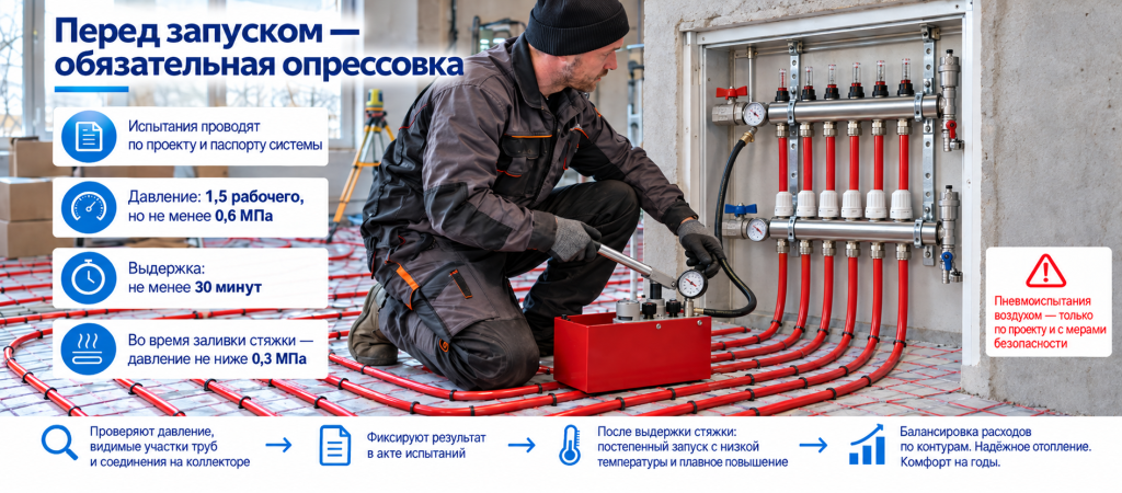 Как провести опрессовку теплого пола и первый запуск.png