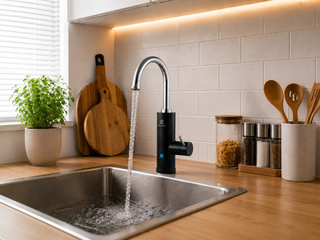 Водонагреватель проточный Taptronic ELECTROLUX.png