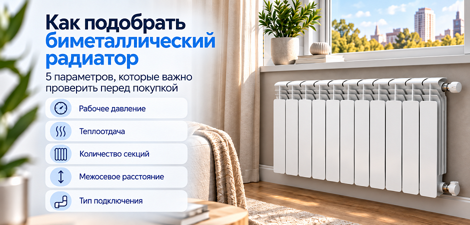 Как подобрать биметаллические радиаторы отопления: устройство и преимущества