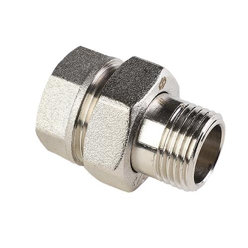 Американка латунная прямая ВР/НР  1/2" MVI Американка латунная прямая ВР/НР  1/2" MVI