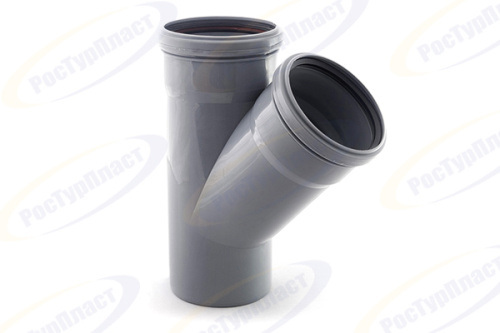 Тройник канализационный 110/110/45° RTP /18 шт.уп/ Тройник канализационный 110/110/45° RTP /18 шт.уп/
